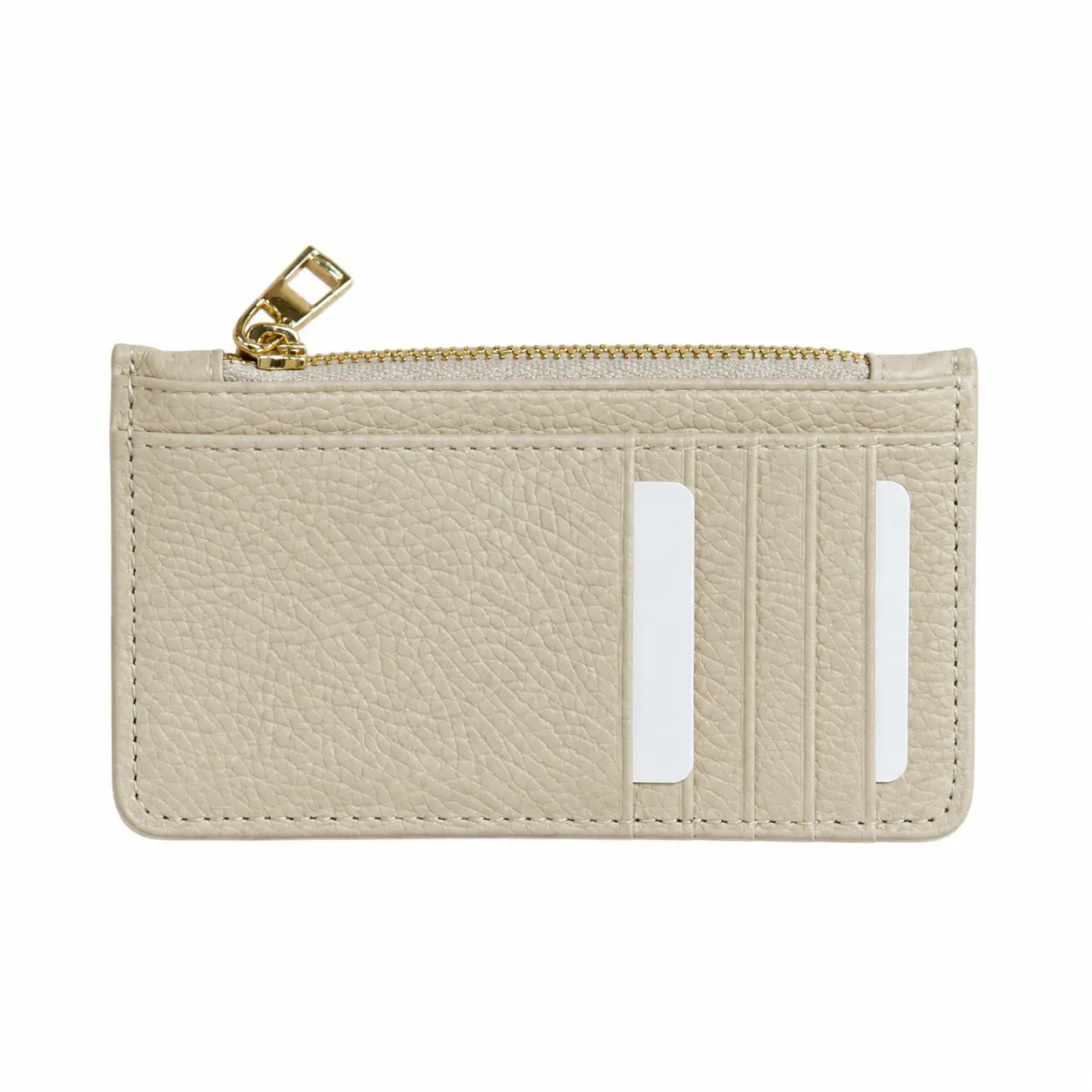 Portafoglio slim portacarte pocketmate panna