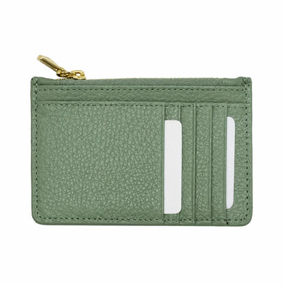 Portafoglio slim portacarte pocketmate verde salvia