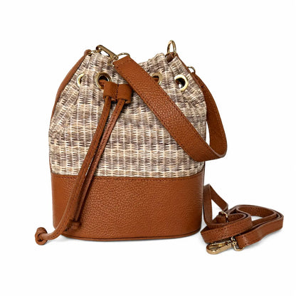 Secchiello panarea cuoio beige