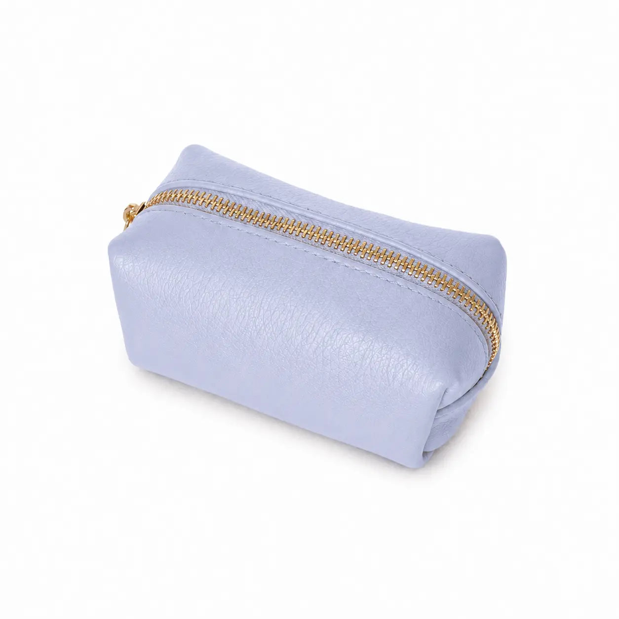 Trousse pelle nuvola piccola celeste