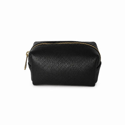 Trousse pelle nuvola piccola nera
