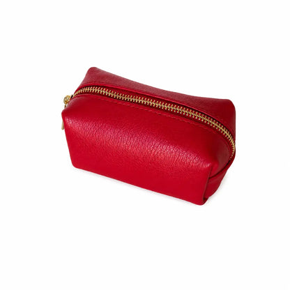 Trousse pelle nuvola piccola rossa